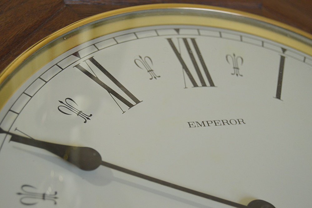 Emperor Schoolhouse Clock