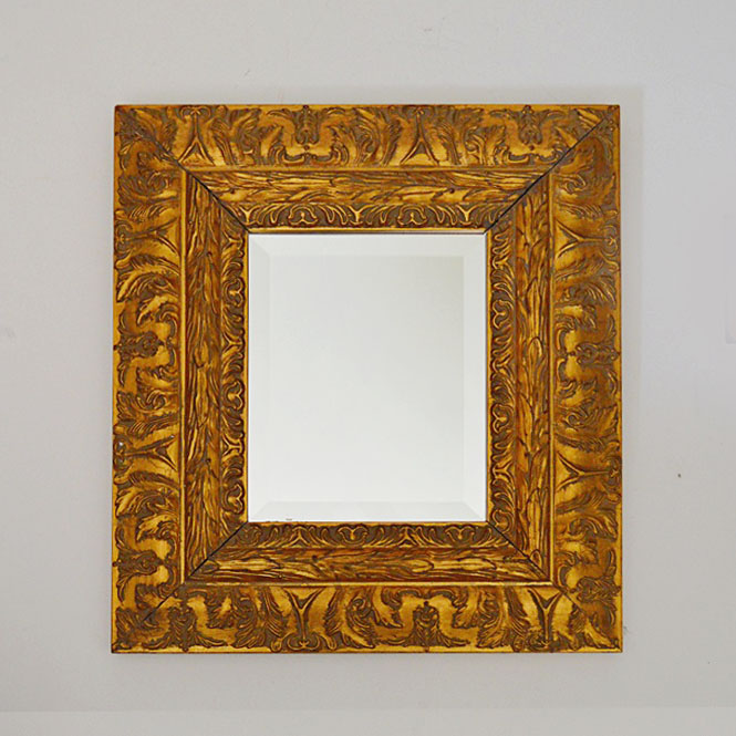 Vintage Ornate Gilt Wall Mirror