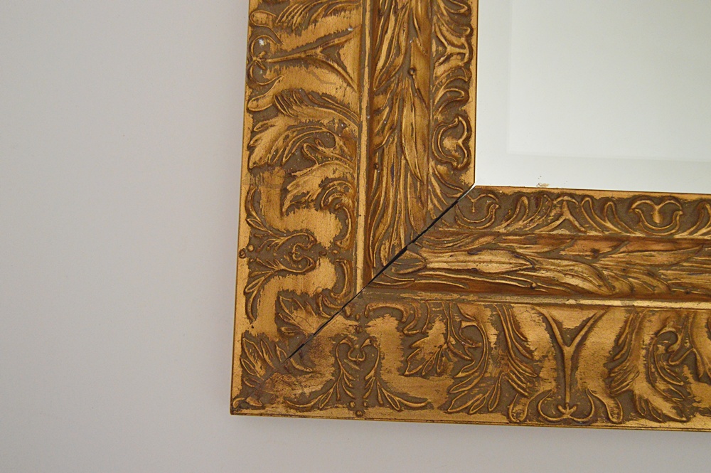 Vintage Ornate Gilt Wall Mirror