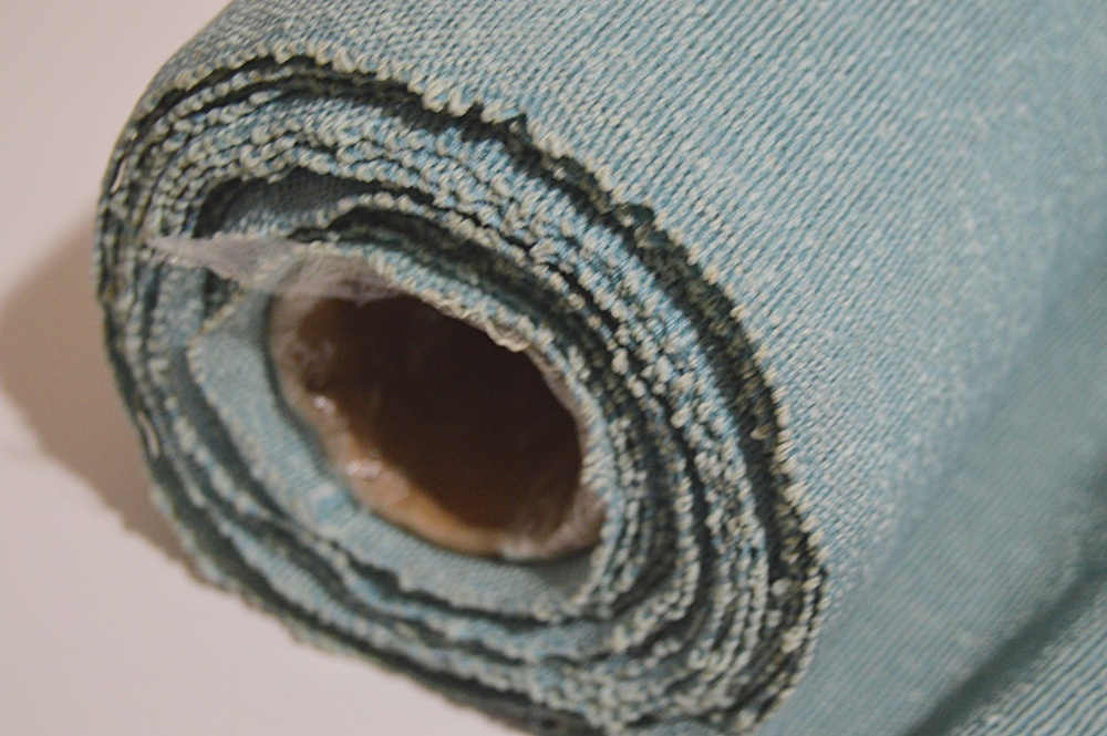 9 Yard Bolt of Handwoven Cotton Slub Fabric by Hazel Keethler