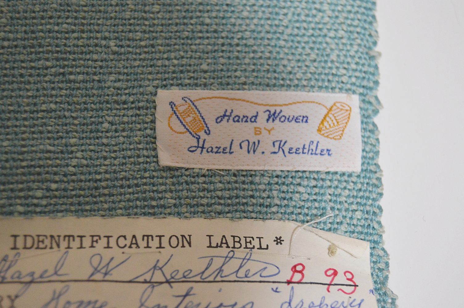 9 Yard Bolt of Handwoven Cotton Slub Fabric by Hazel Keethler