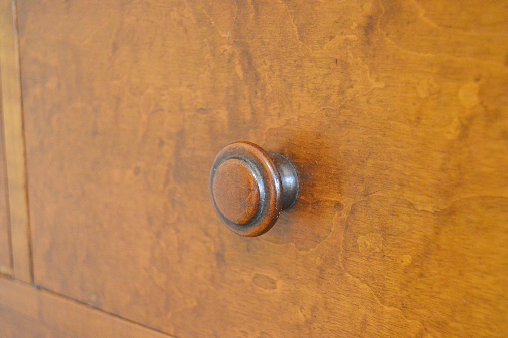Vintage Birds Eye Maple Dresser