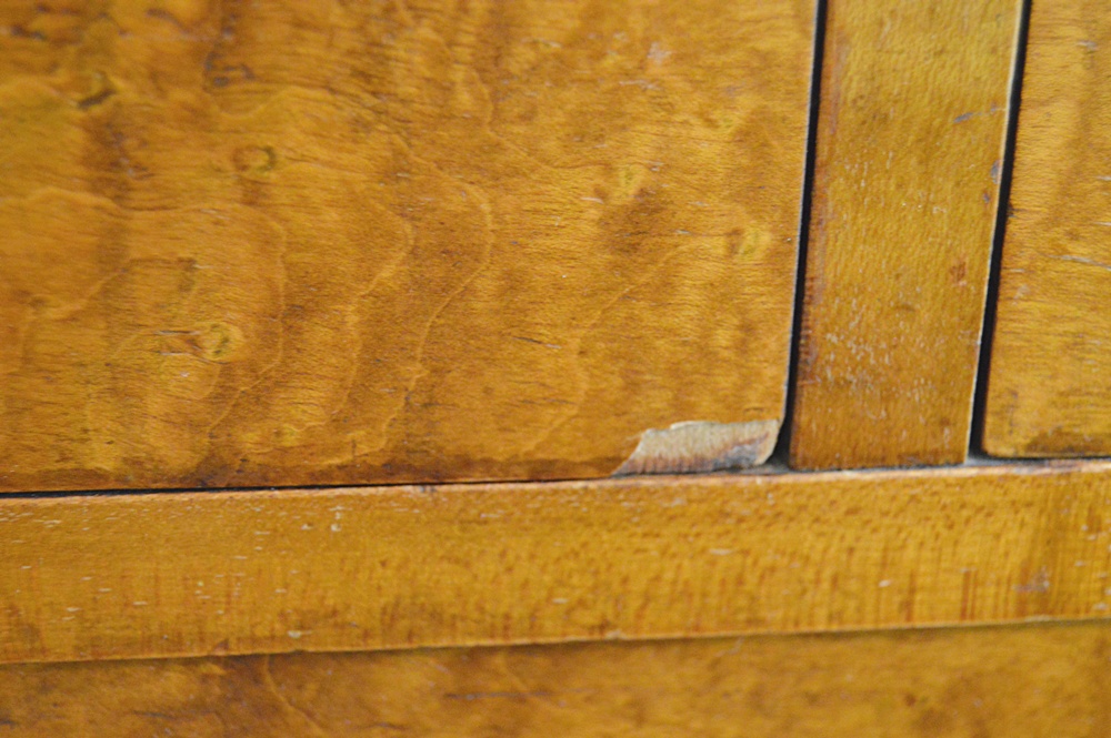 Vintage Birds Eye Maple Dresser
