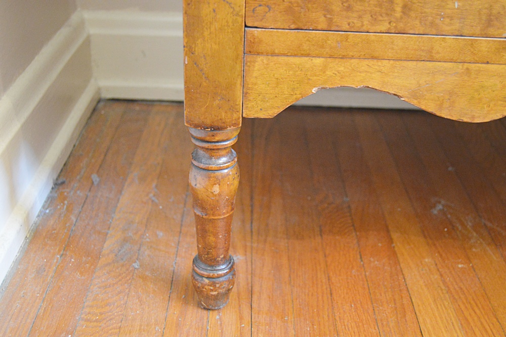 Vintage Birds Eye Maple Dresser