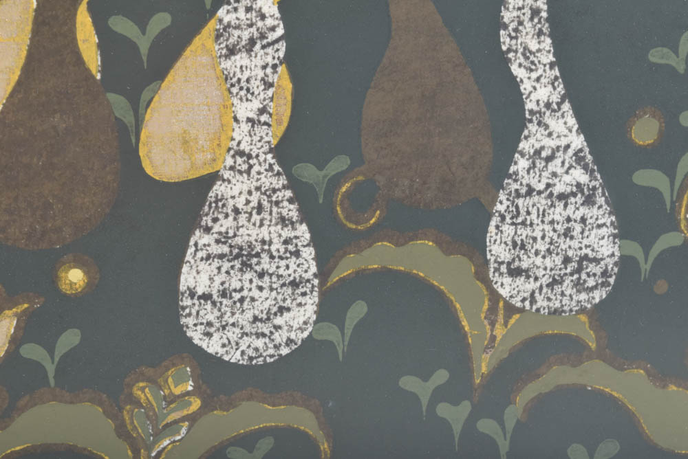 Tadashi Nakayama Woodblock Print "Eastern Blue (B)"