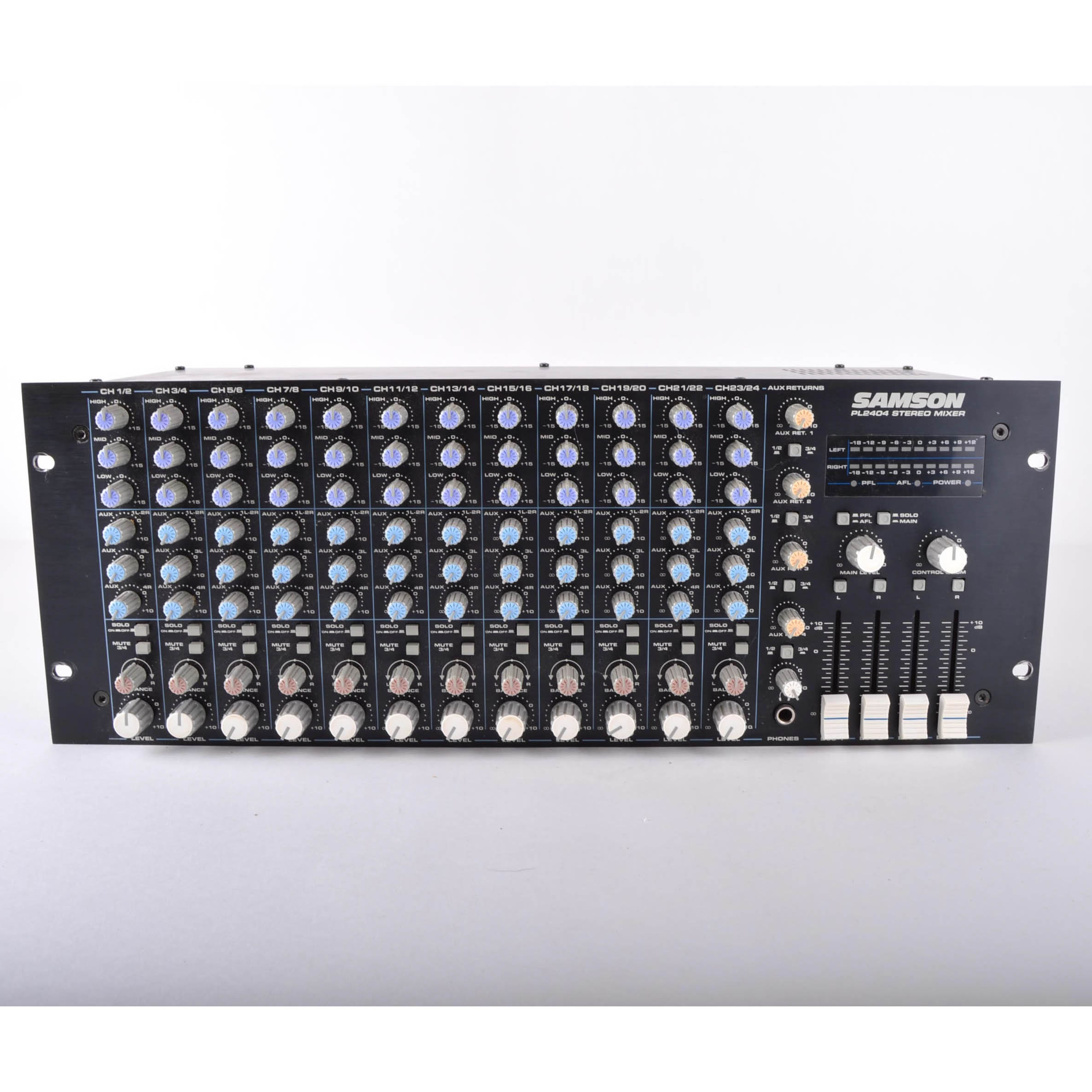 Samson PL2404 Rackmount Line Mixer