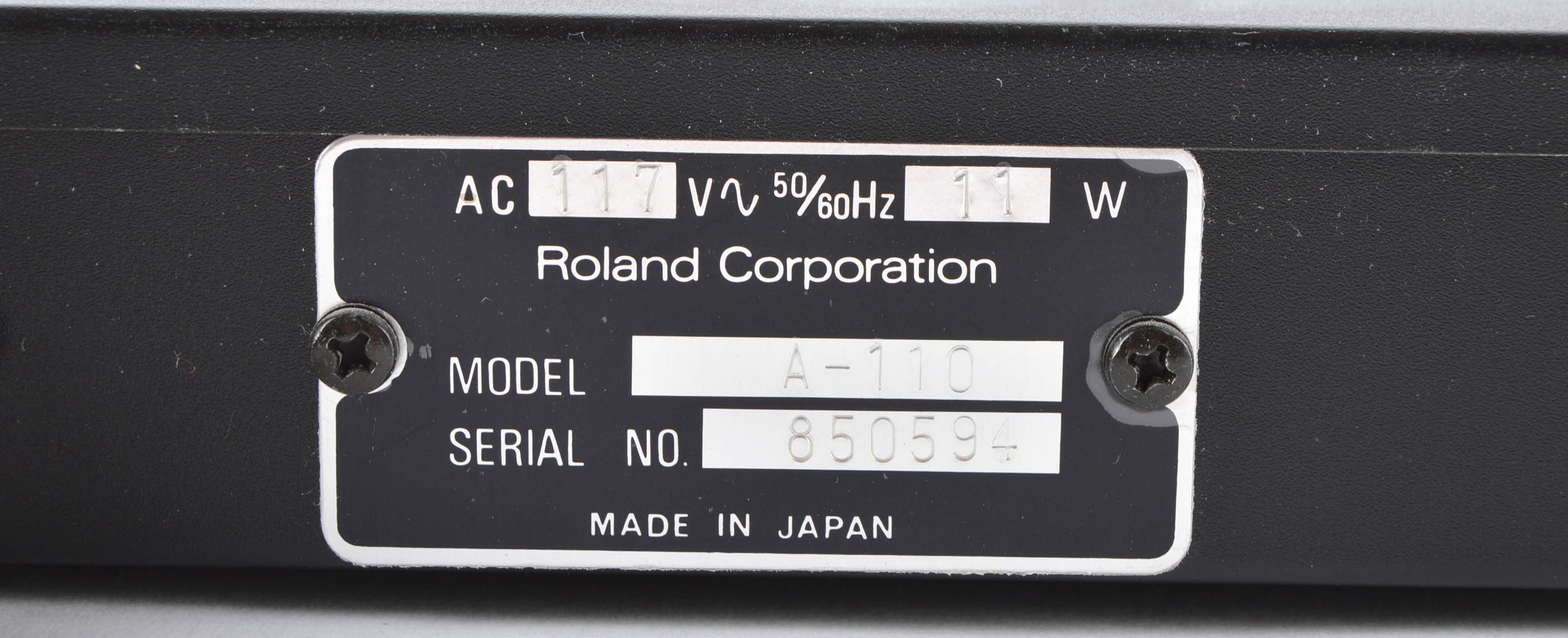 Roland A-110 MIDI Display