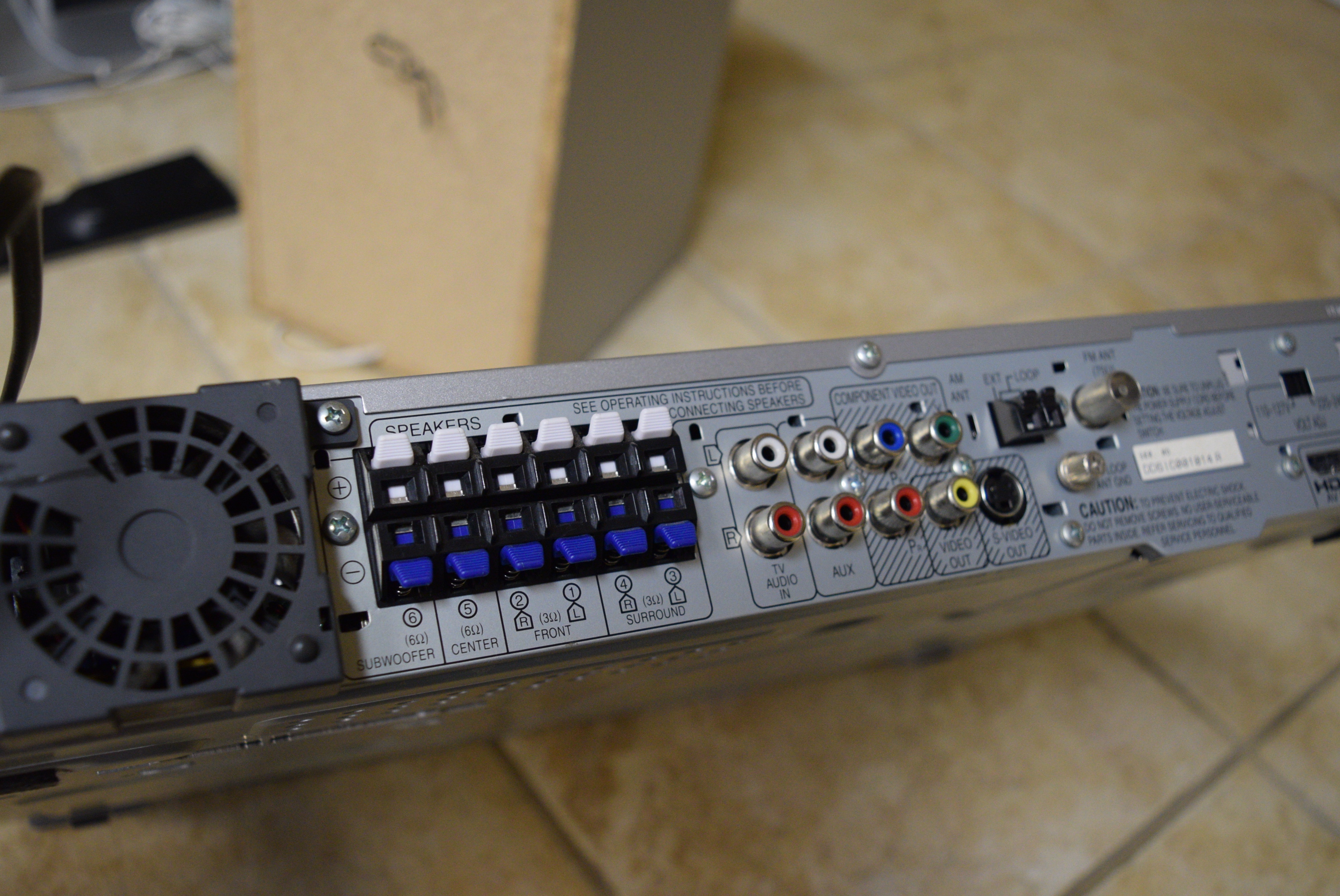 Panasonic DVD Home Theater Sound System