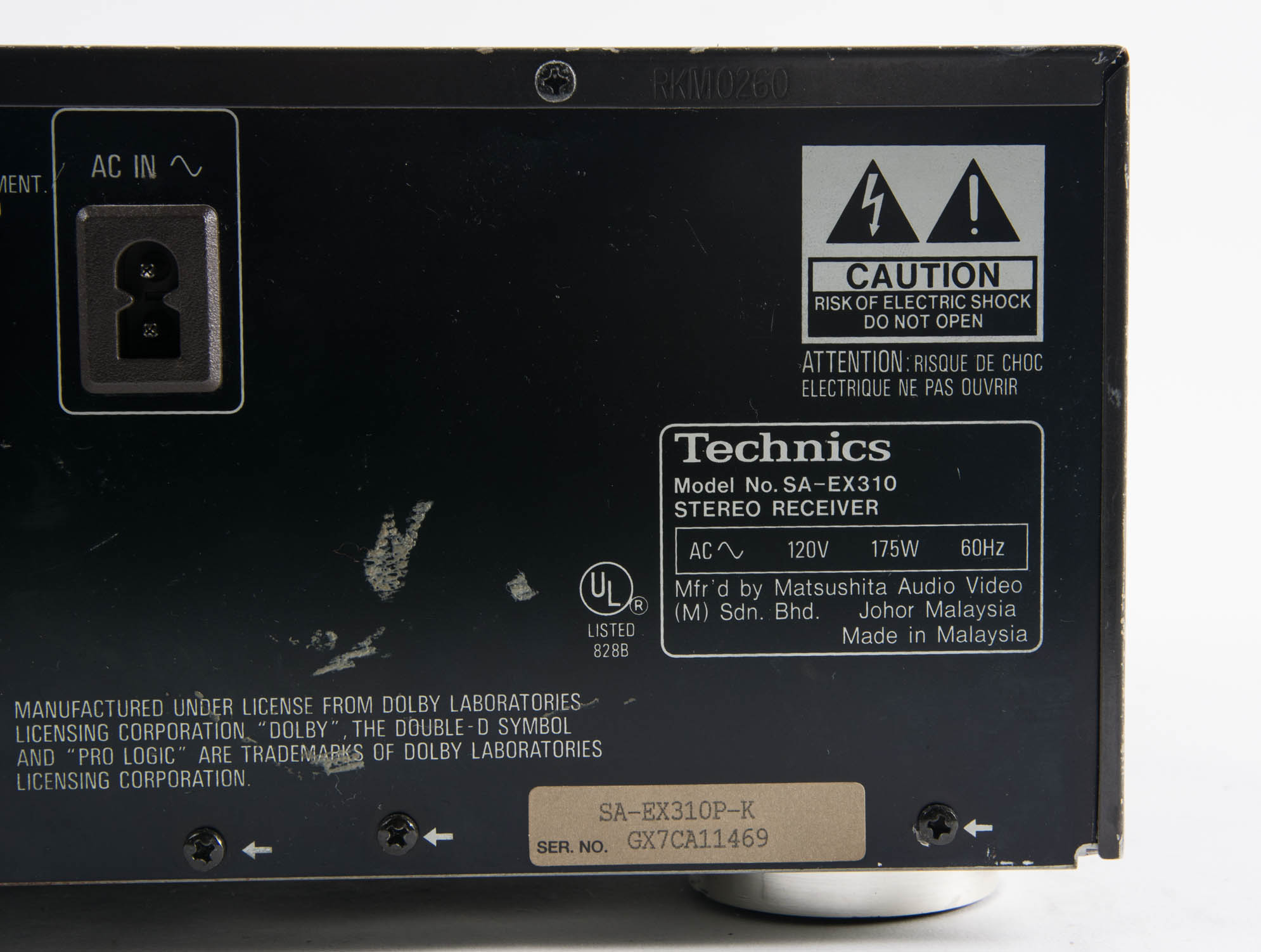 Technics AV Control Stereo Receiver