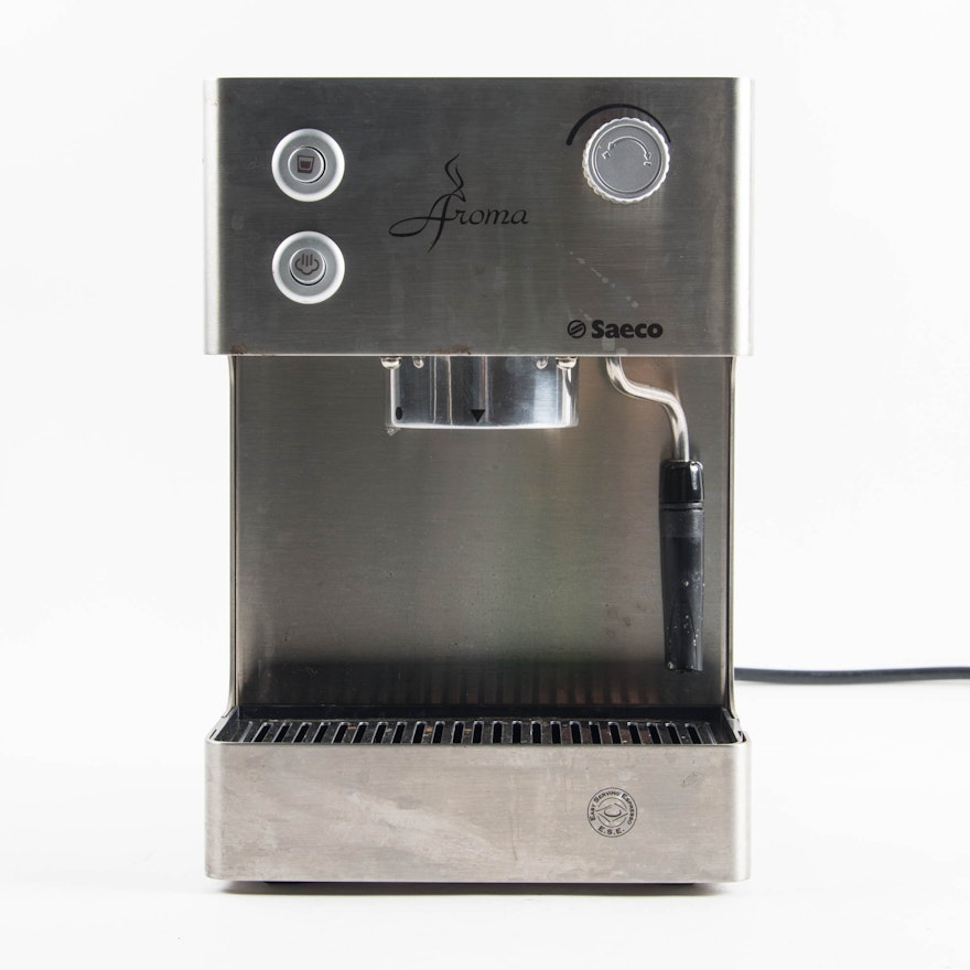 Saeco Aroma Stainless Steel Semi Automatic Espresso Machine
