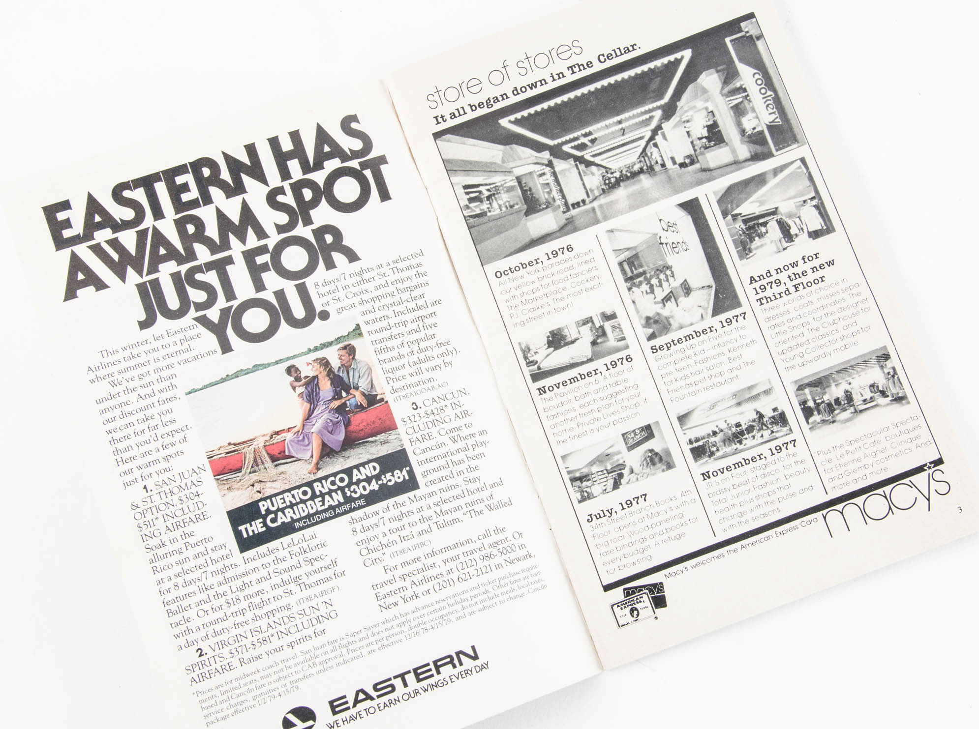 Vintage Playbill from the February 1979 performance of Oh! Calcutta!