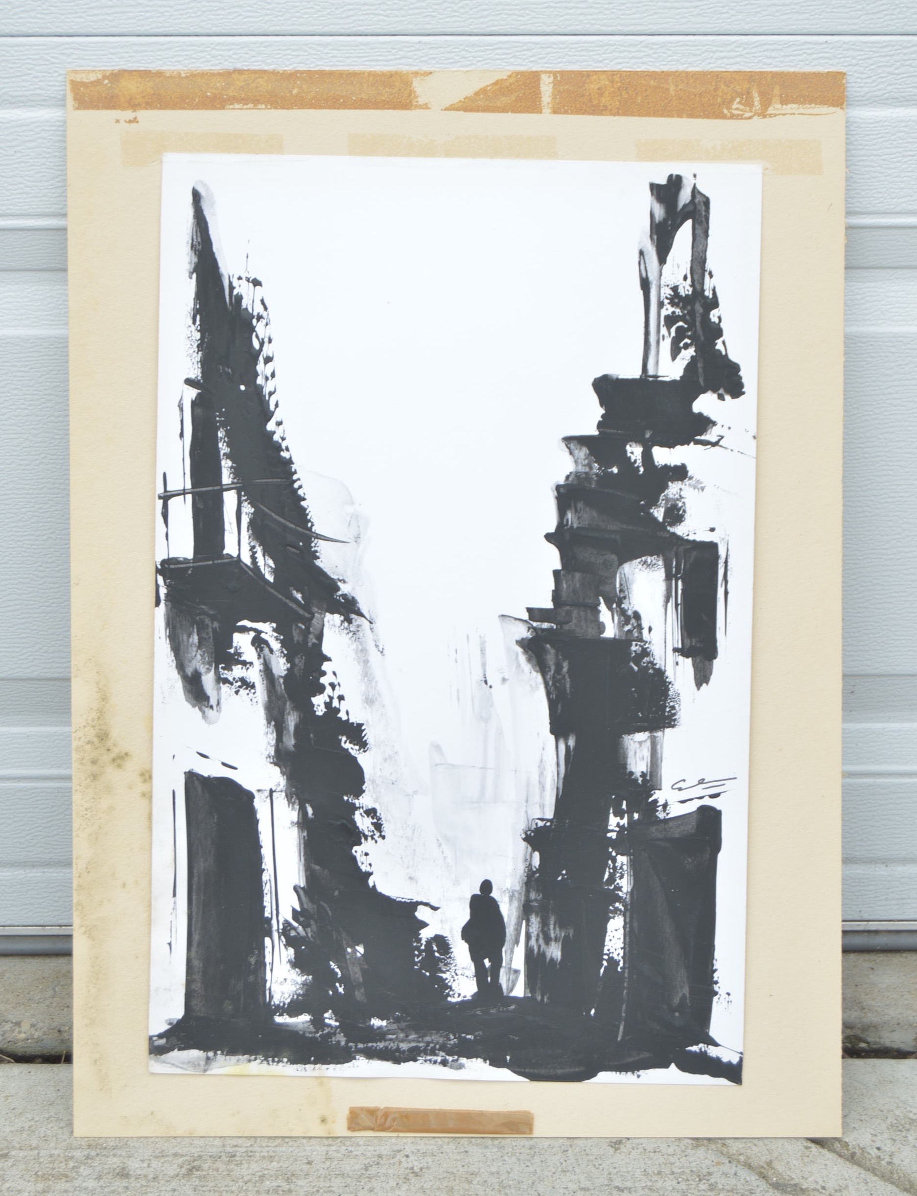 Trio of Oriental Theme Art Pieces