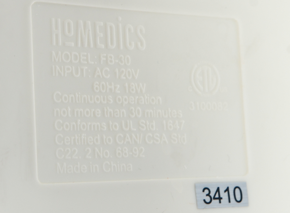 Vornado Humidifier and Homedics Foot Spa