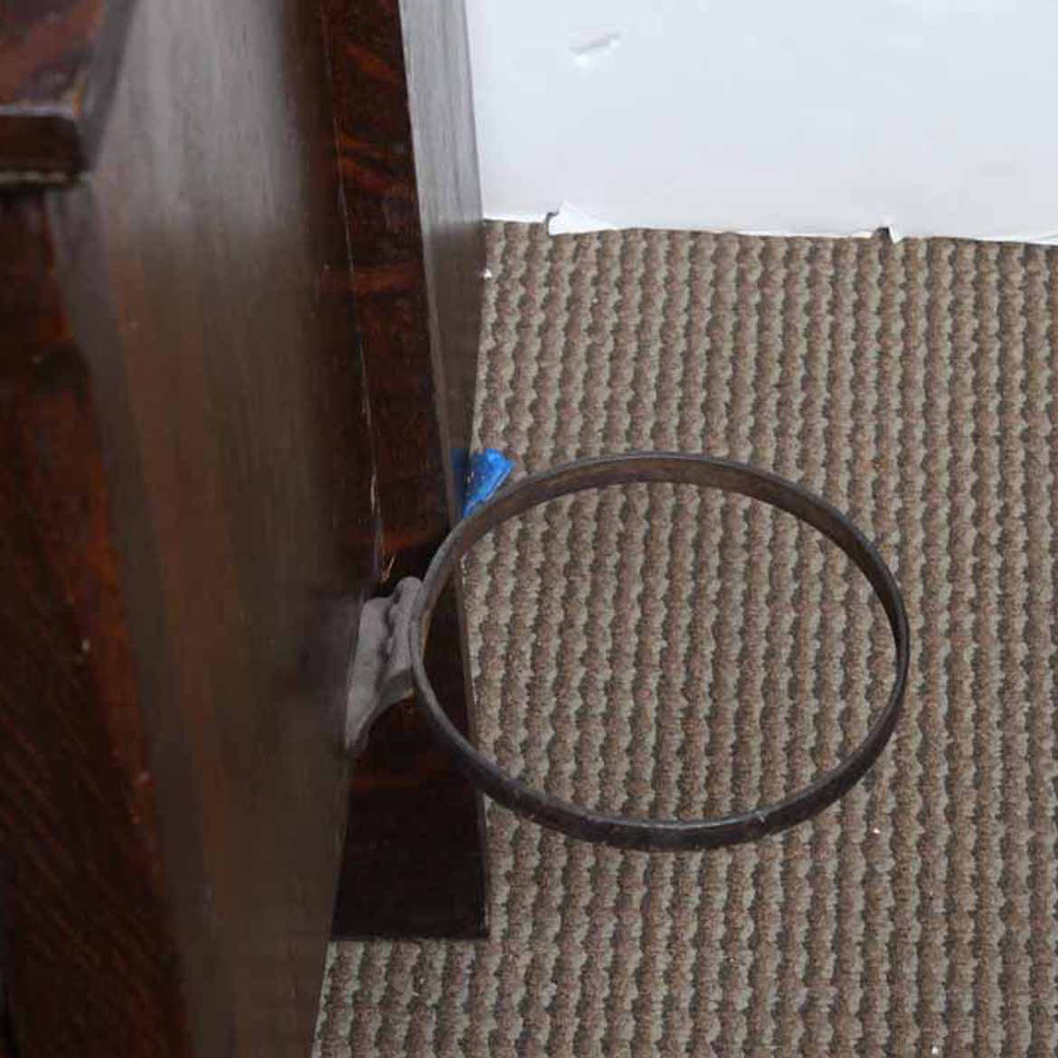 Arts and Crafts Style Tiger Oak Hall Tree Seat