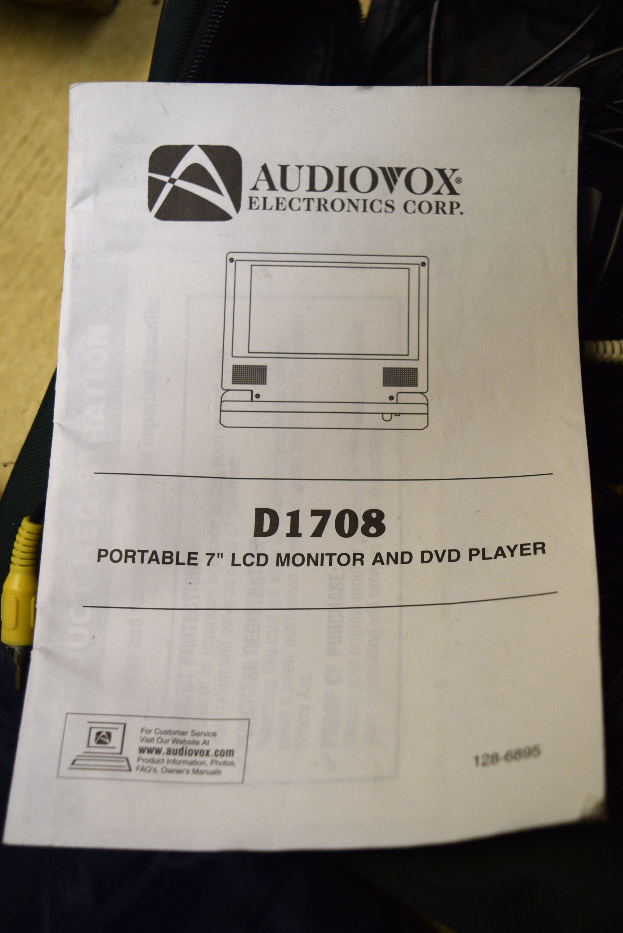 Philips and Audiovox Portable DVD Players