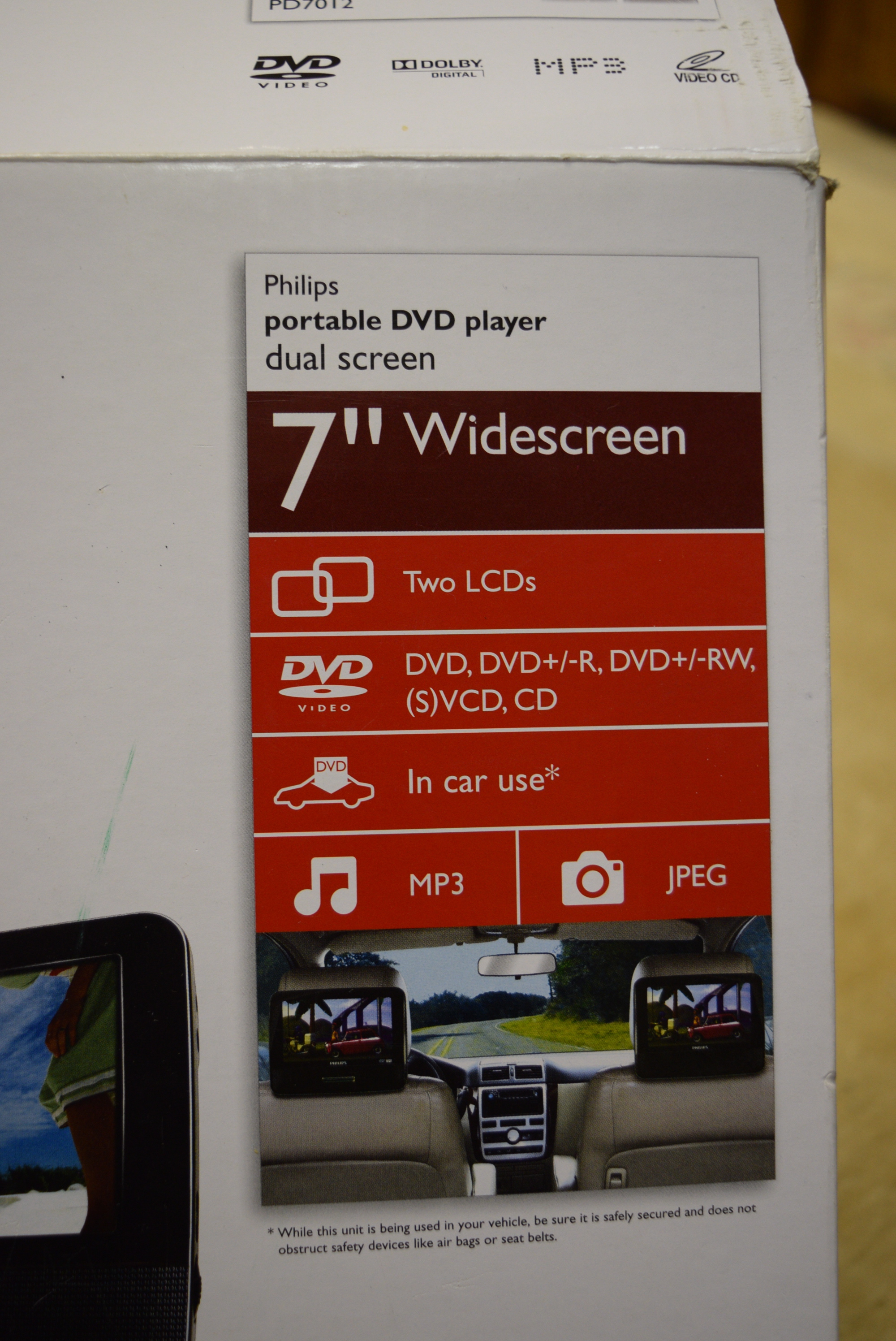 Philips and Audiovox Portable DVD Players