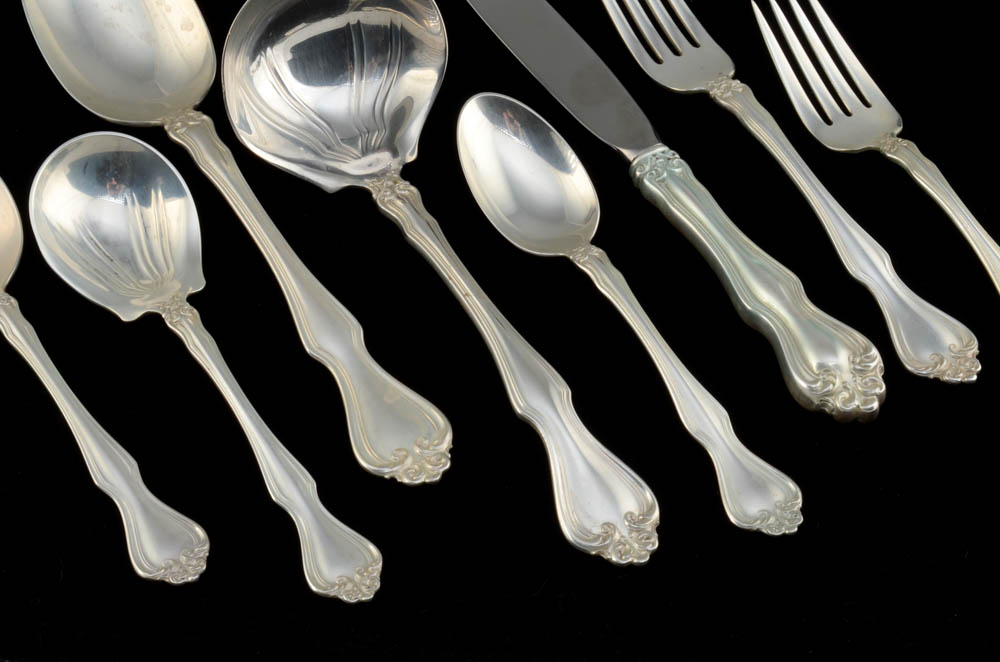Westmorland "George and Martha" Sterling Silver Flatware Set