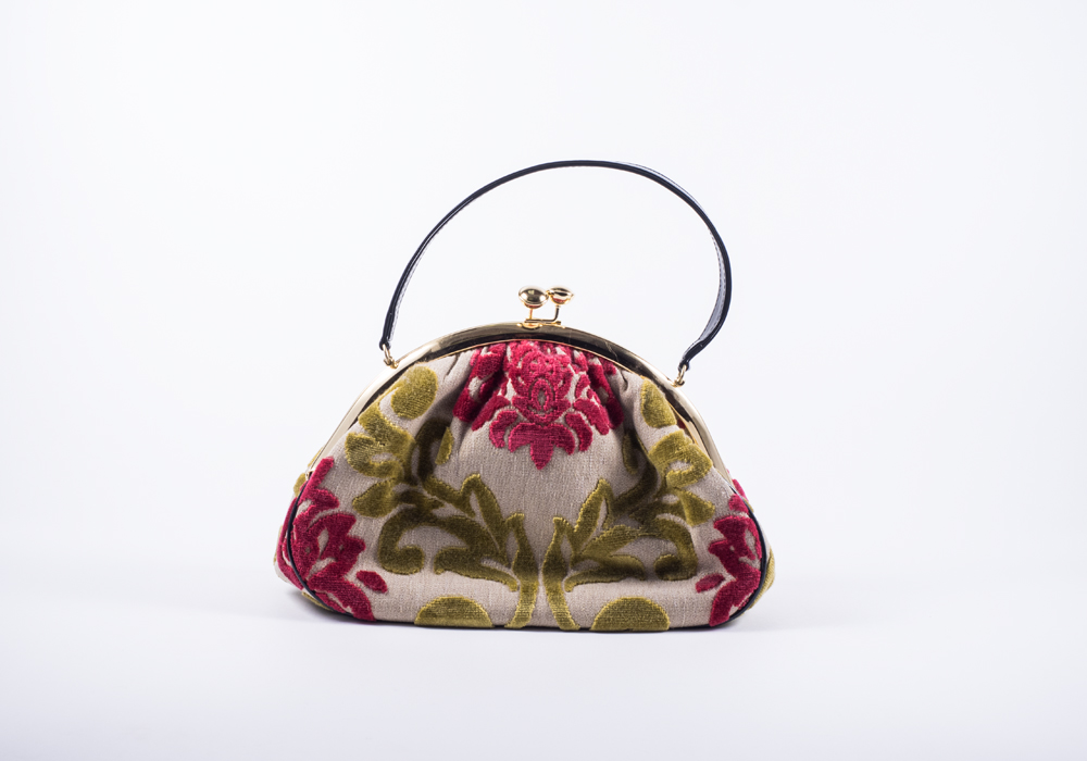 Glenda Gies "Chloe" Chenille Mosaic Purse