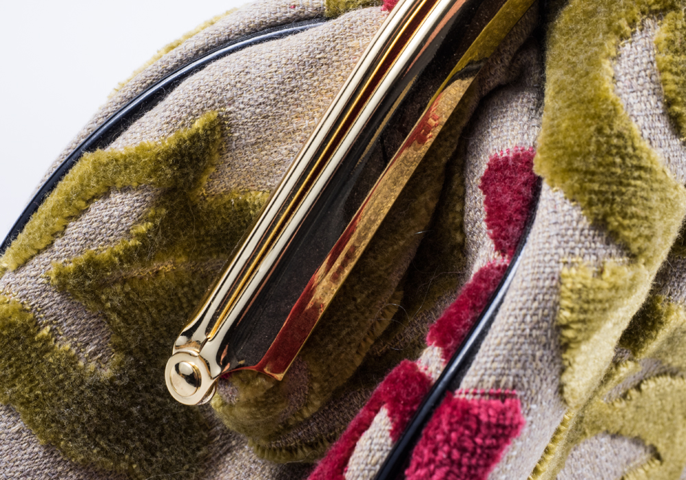 Glenda Gies "Chloe" Chenille Mosaic Purse