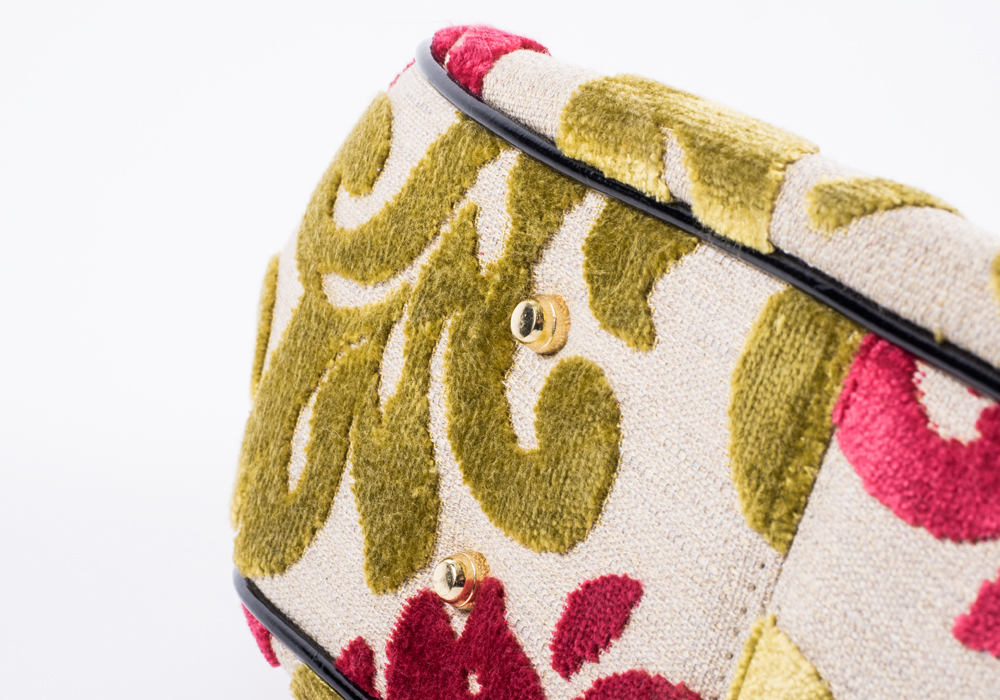 Glenda Gies "Chloe" Chenille Mosaic Purse