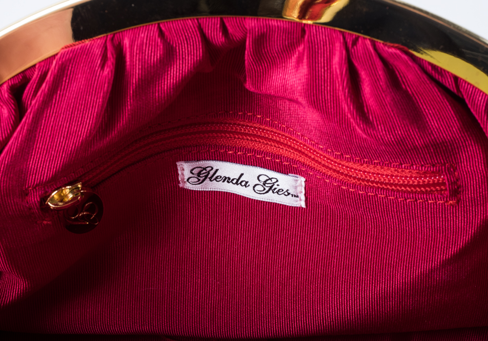 Glenda Gies "Chloe" Chenille Mosaic Purse