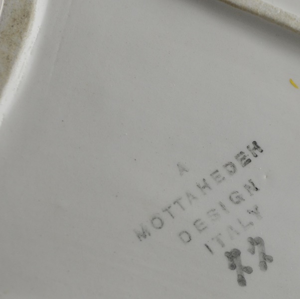 A.M.C. Capodimonte Clock and Mottahedeh & Co. Trinket Box and Dish