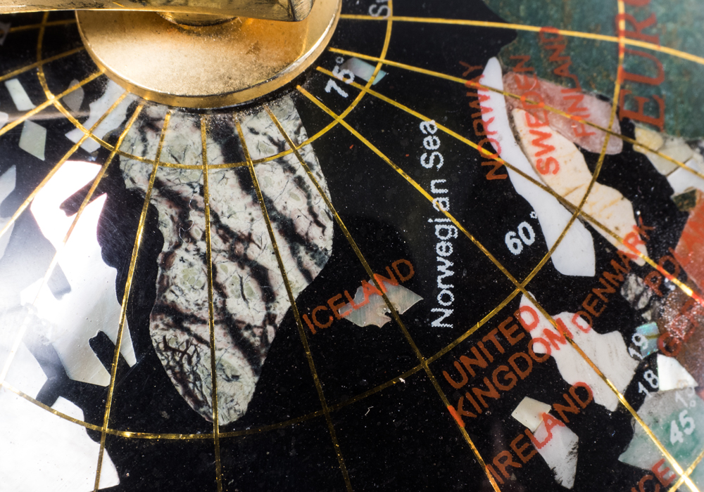 Globes and Box Decor