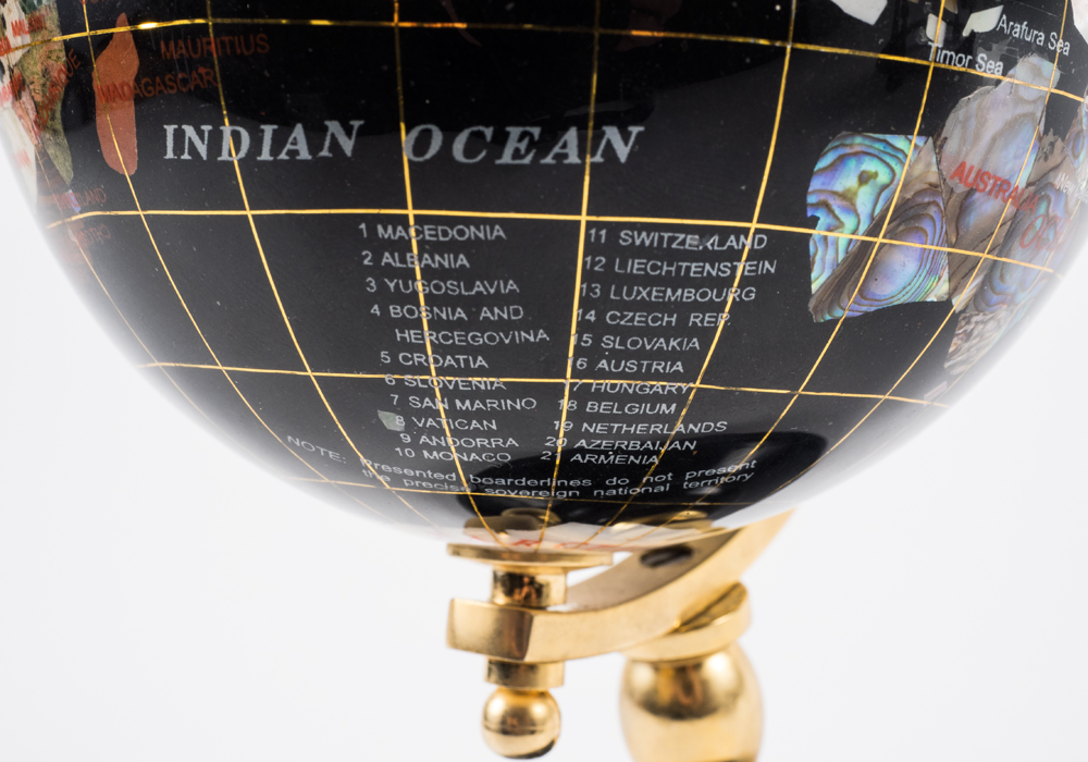 Globes and Box Decor