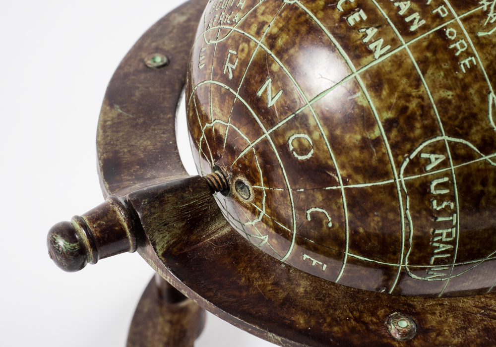 Globes and Box Decor