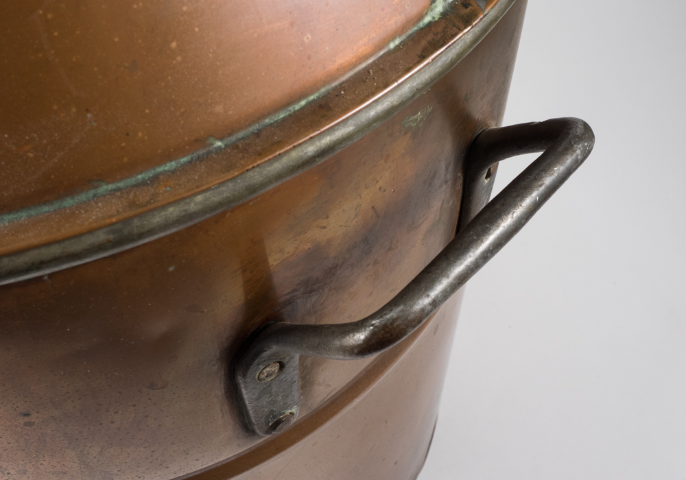 Vintage Copper Beverage Dispenser with Spout