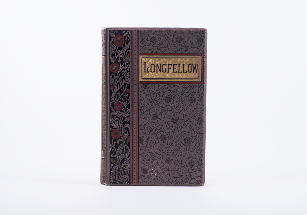 Antique Book "The Poetical Works of Henry Wadsworth Longfellow"