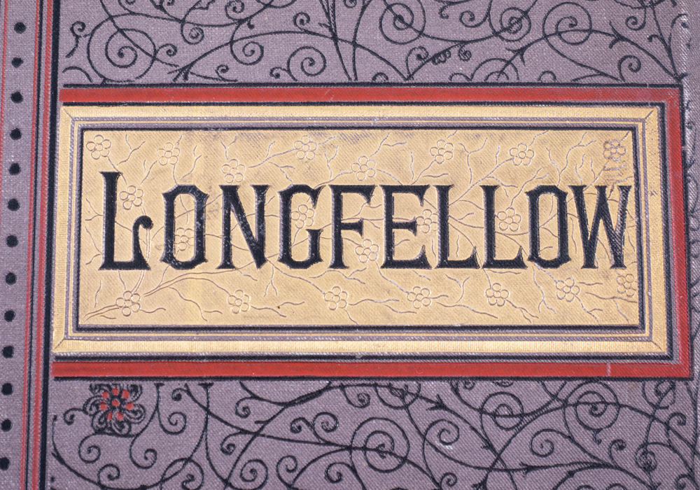 Antique Book "The Poetical Works of Henry Wadsworth Longfellow"