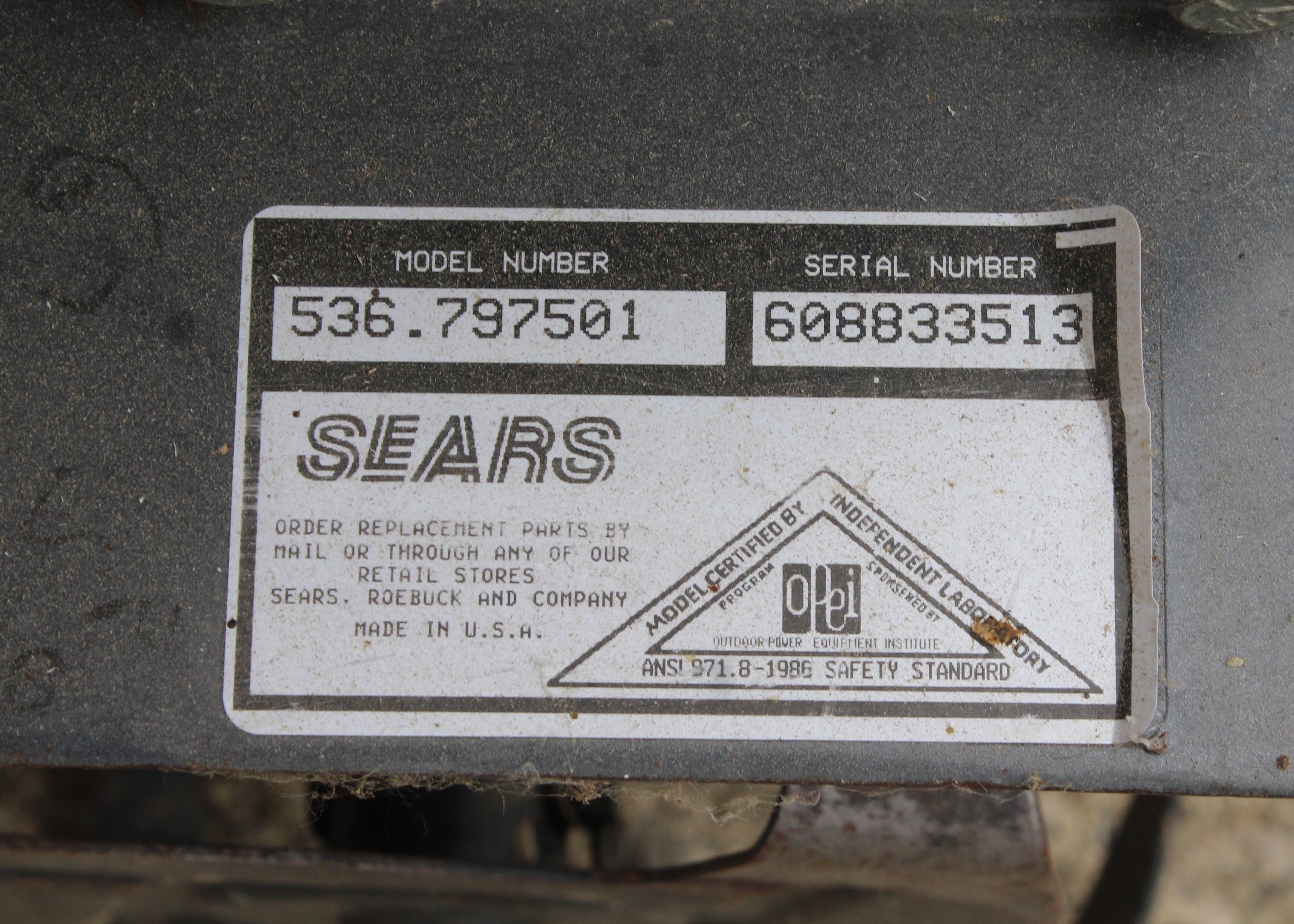 Collection of Lawn Tools, Including a Craftsman Mini-Tiller