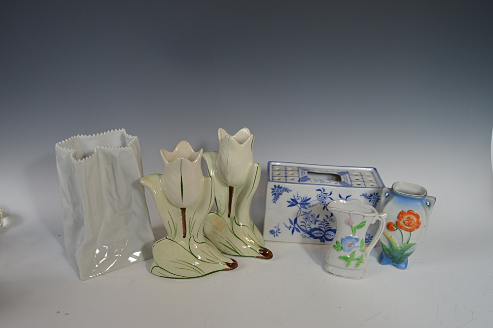 Porcelain Vases with Rosenthal Studio-Linie and Occupied Japan