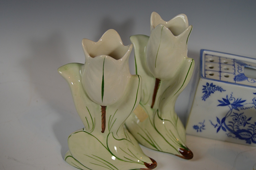 Porcelain Vases with Rosenthal Studio-Linie and Occupied Japan