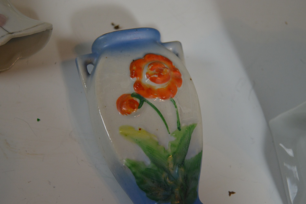 Porcelain Vases with Rosenthal Studio-Linie and Occupied Japan