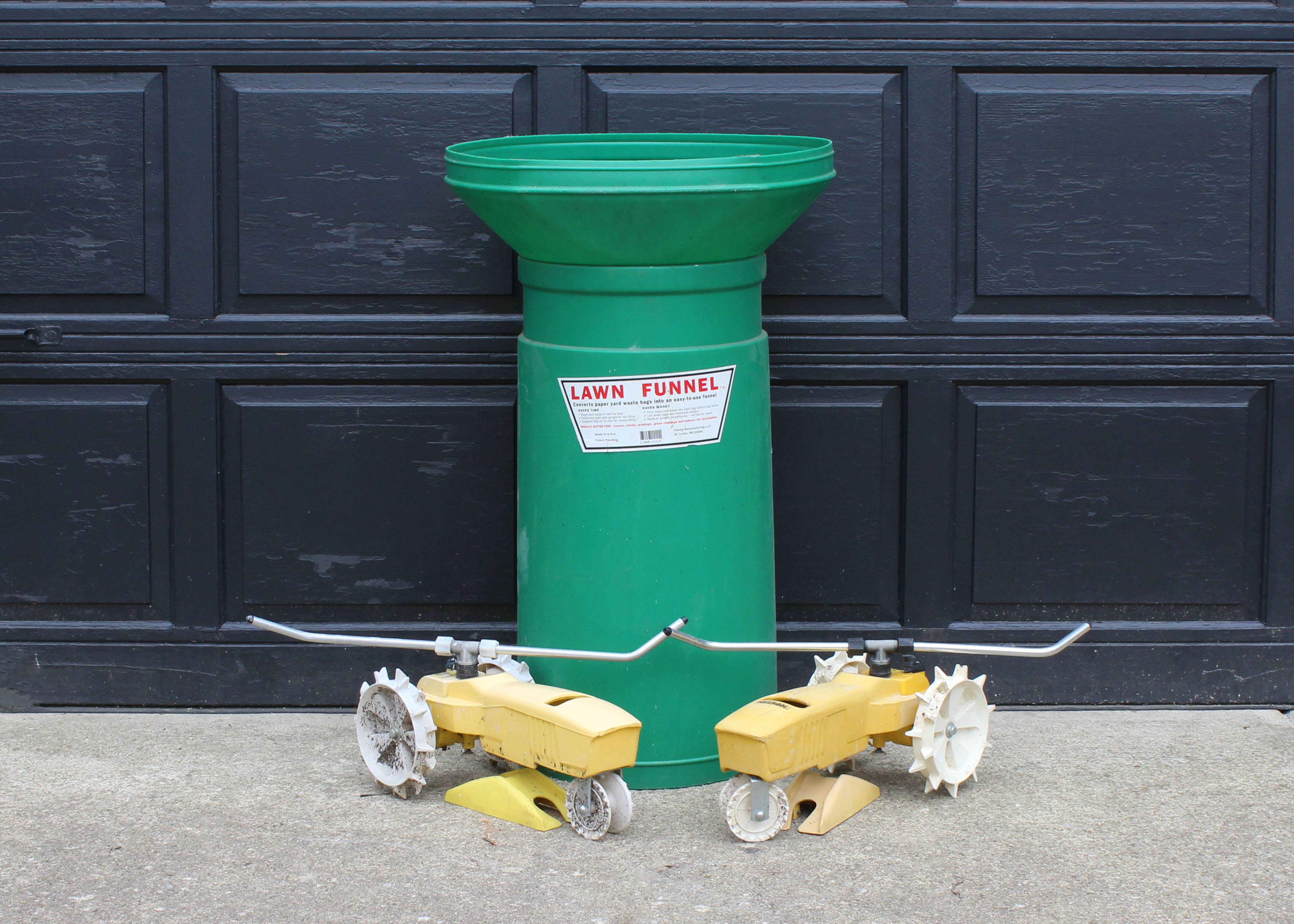 Sprinklers and Lawn Funnel