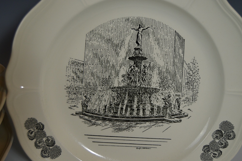 Twelve Caroline Williams Collectible Wedgwood Plates