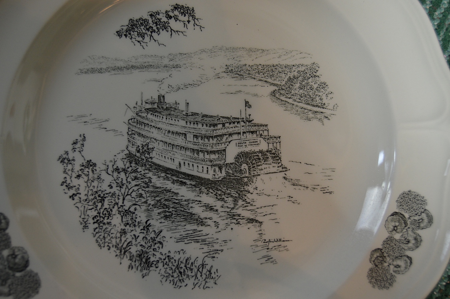 Twelve Caroline Williams Collectible Wedgwood Plates