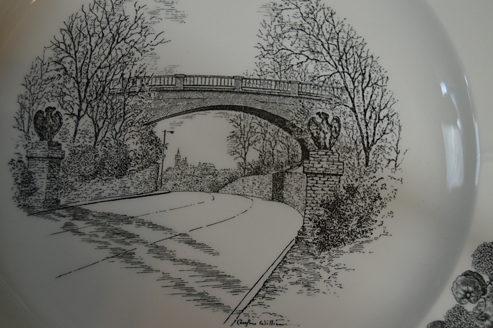 Twelve Caroline Williams Collectible Wedgwood Plates