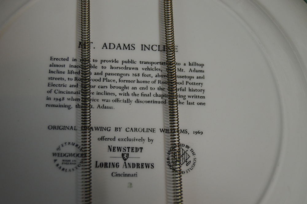 Twelve Caroline Williams Collectible Wedgwood Plates