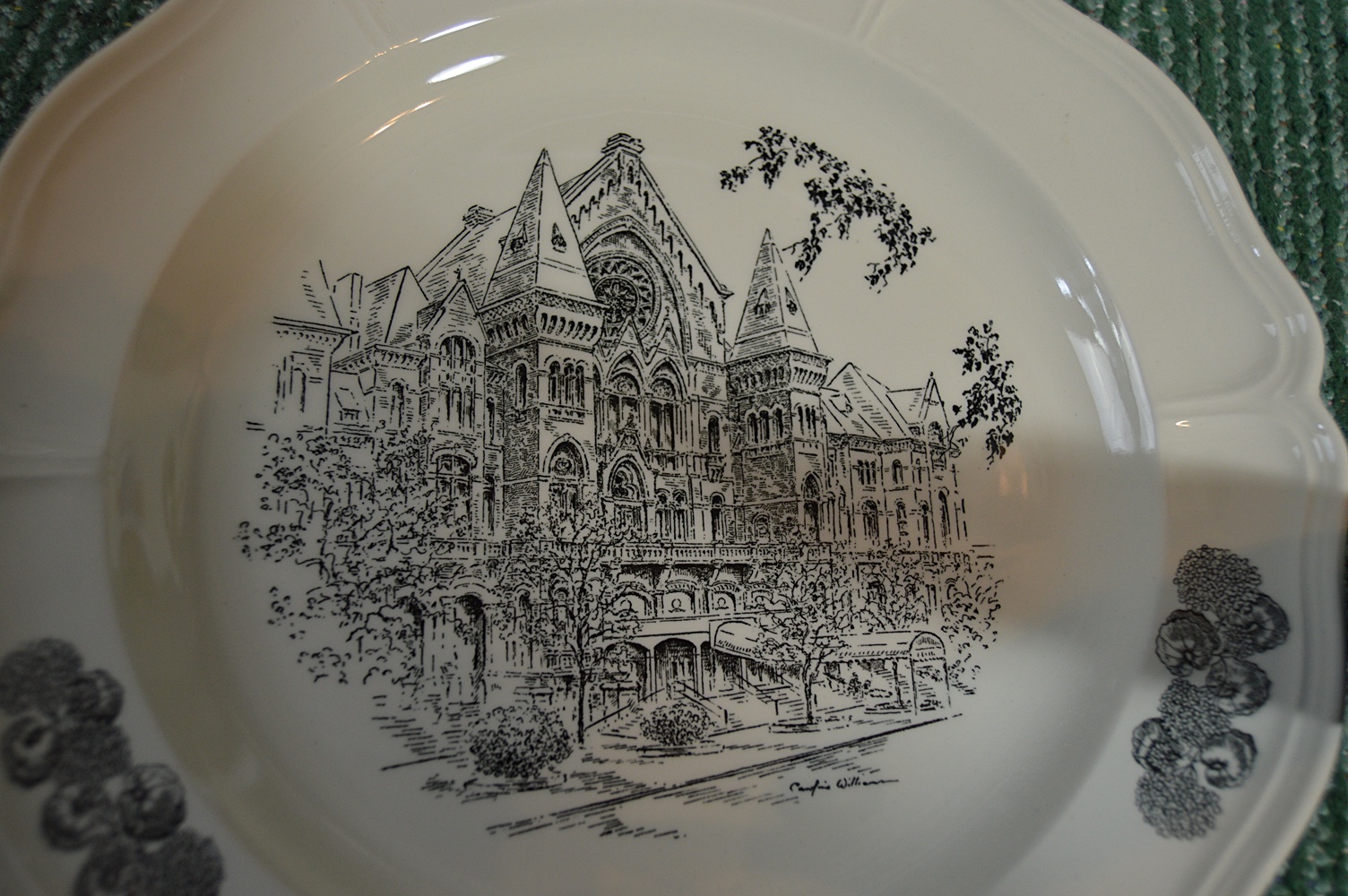 Twelve Caroline Williams Collectible Wedgwood Plates