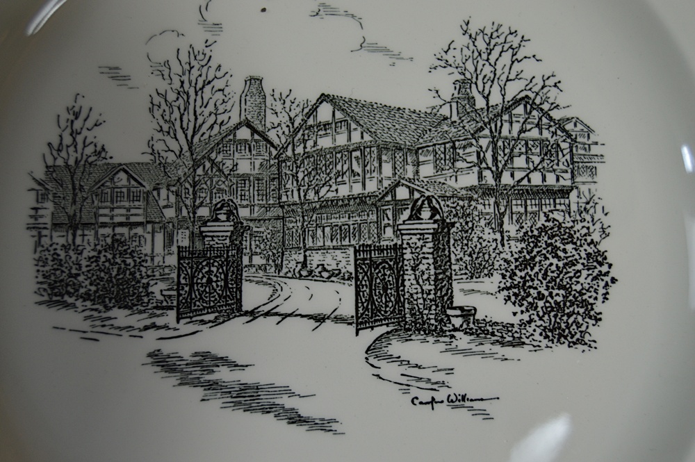 Twelve Caroline Williams Collectible Wedgwood Plates