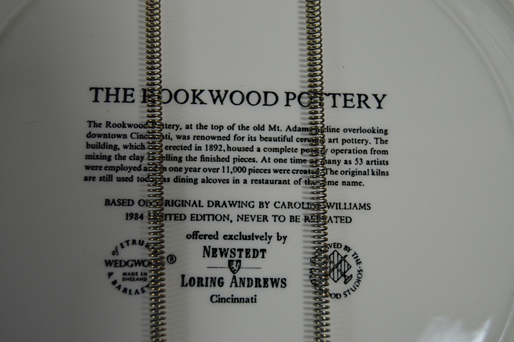 Twelve Caroline Williams Collectible Wedgwood Plates