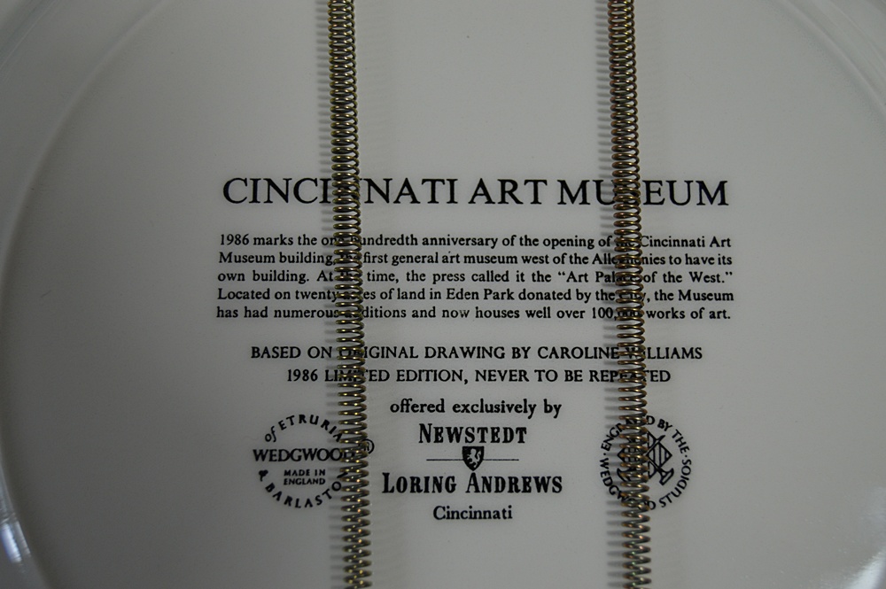 Twelve Caroline Williams Collectible Wedgwood Plates