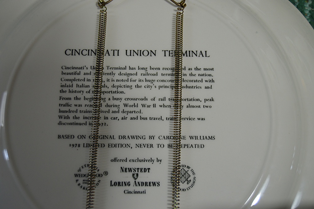 Twelve Caroline Williams Collectible Wedgwood Plates