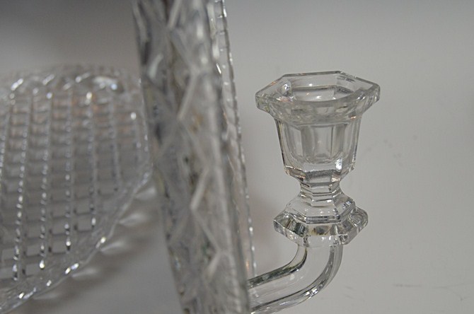 Crystal Wall Candle Sconces