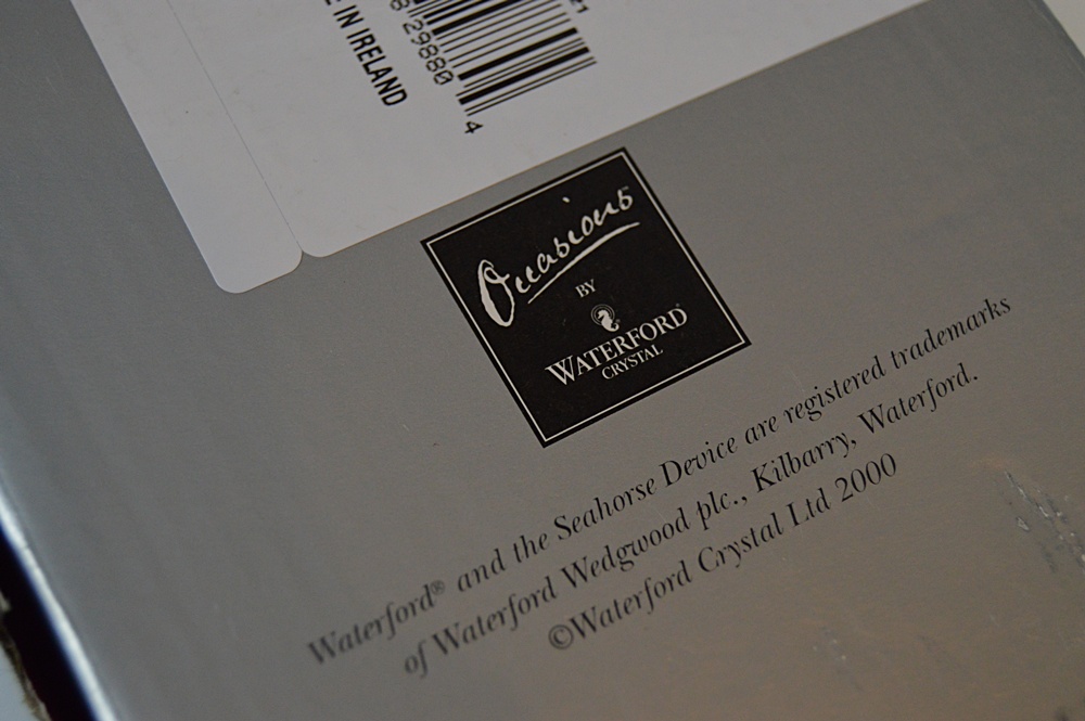Waterford Crystal "Occasions" Book with Affirmation