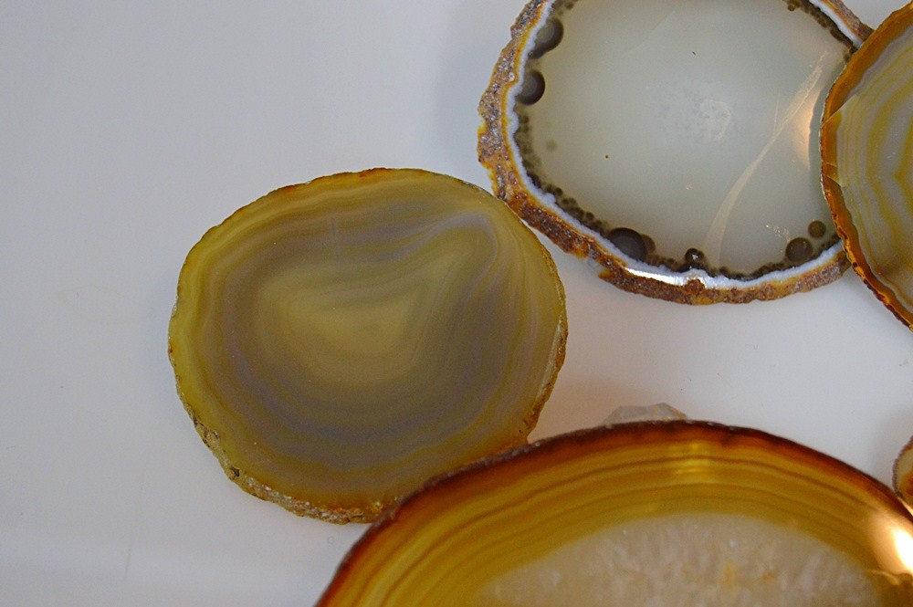 Collection of Polished Agate Slices