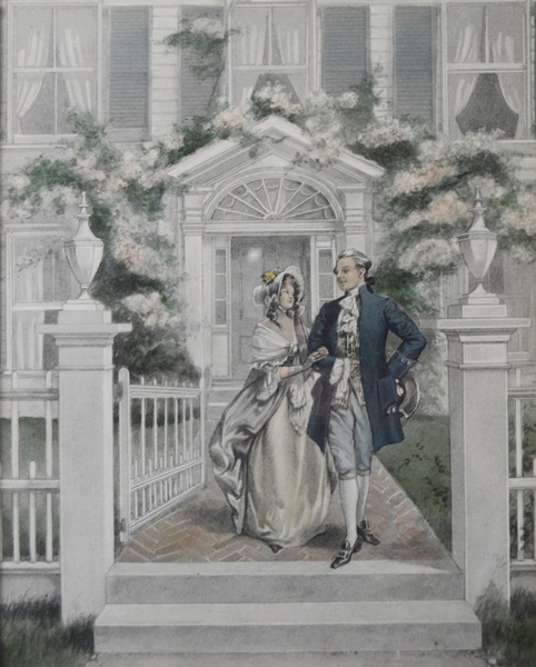 Pair of M. Farini Victorian Subject Lithographs